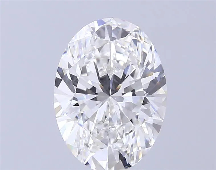 3.10ct Oval Lab Grown Diamond (Colour G, Clarity VS2, IGI Certified)