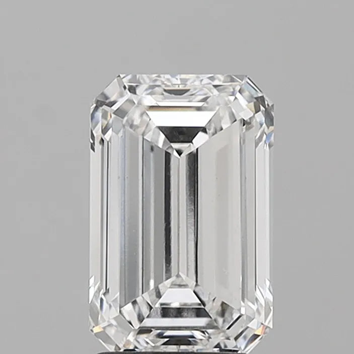 2.50ct Emerald Lab Grown Diamond (Colour E, Clarity VS1, IGI Certified)