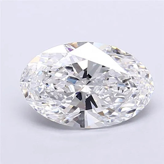 2.54ct Oval Lab Grown Diamond (Colour G, Clarity VS1, IGI Certified)