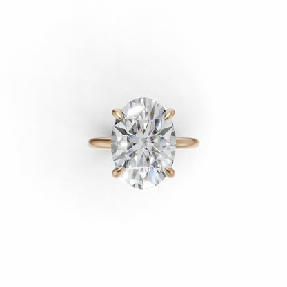 Solitaire with Gallery Rail