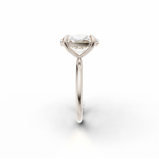 Solitaire with Gallery Rail