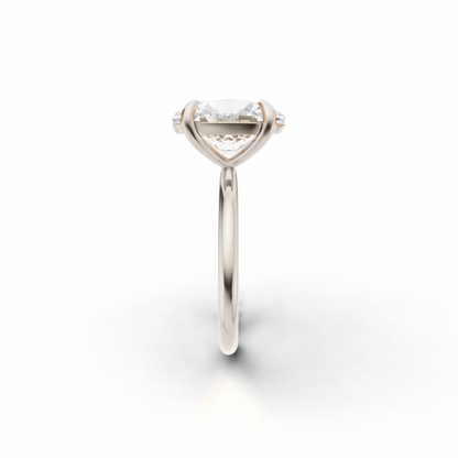 Solitaire with Gallery Rail