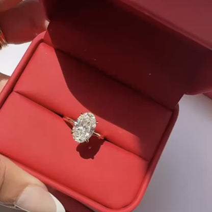 Solitaire with Gallery Rail